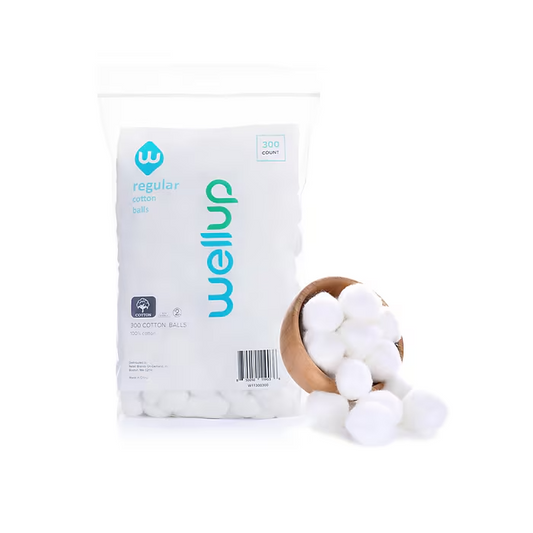 WellUp Regular Cotton Ball, 300/Pack