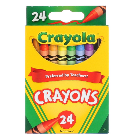 Classic Color Crayons, 24 Colors