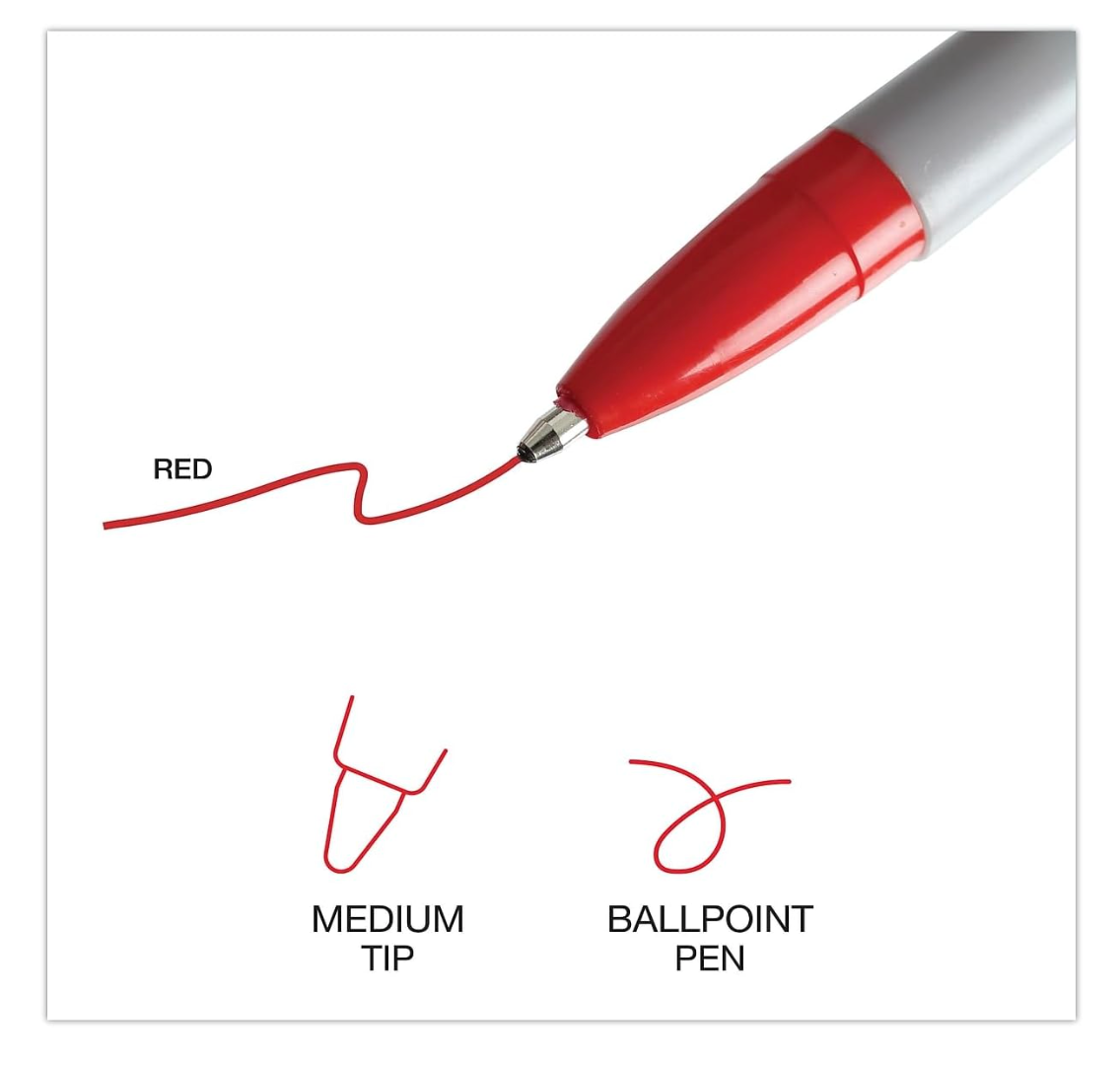 Universal Ballpoint Pen - Red