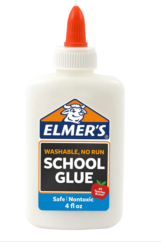 Elmer's Liquid School Glue, Washable, 4 oz