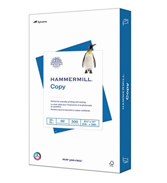 Hammermill® Printer Paper, 20 Lb Copy Paper, 8.5 x 11
