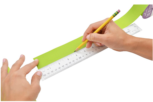 Acrylic Clear Ruler, 12 in