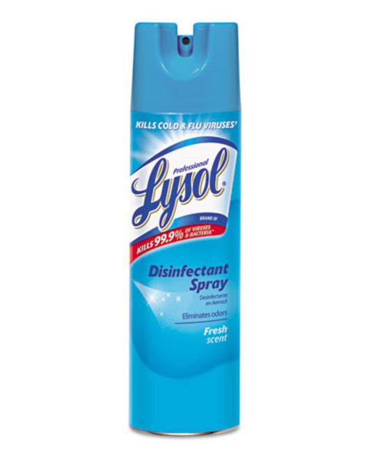 Professional LYSOL® Brand Disinfectant Spray, Fresh, 19oz Aerosol