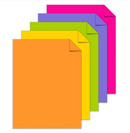 Astrobrights® Color Cardstock, 65 lb Cover Weight, 8.5 x 11
